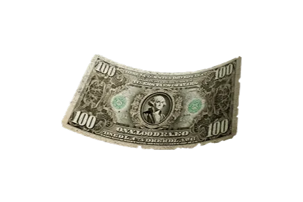 Dekorative Banknoten-Grafik des Wildsino-Shops